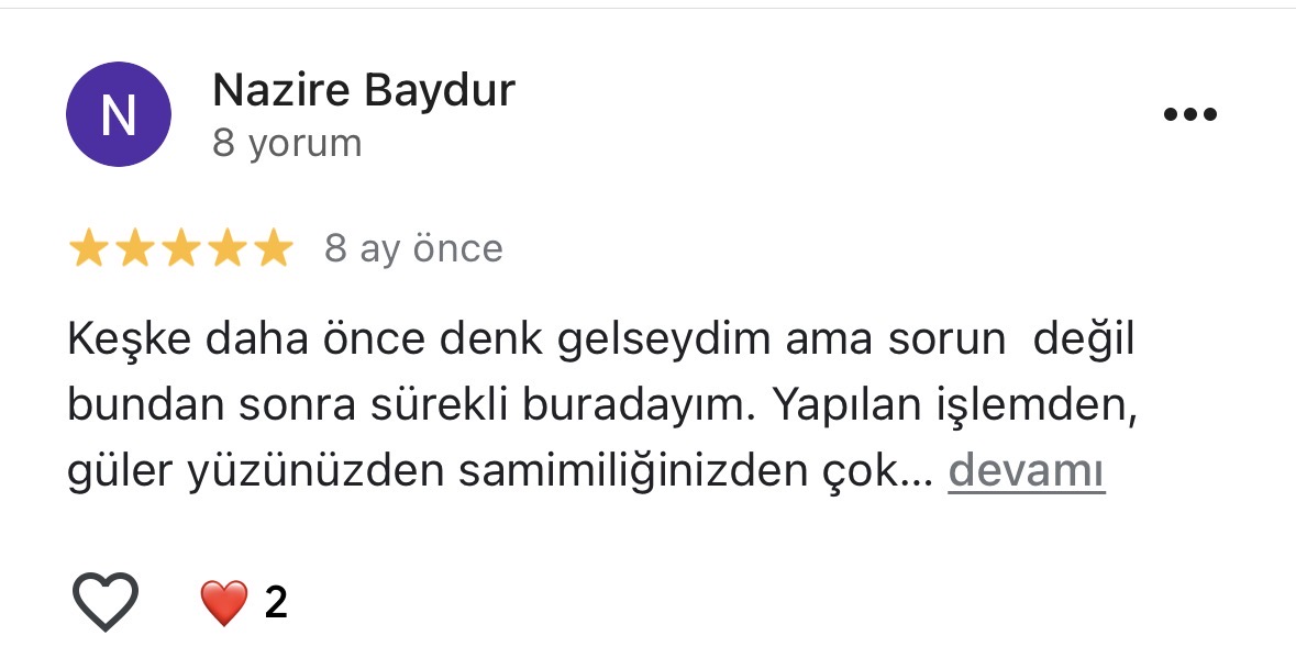 KAJU BEAUTY Müşteri Görseli 2